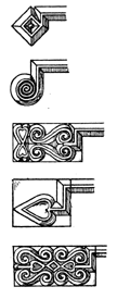 Local Window Terminals, Images © Old Halls & Manor Houses of Yorkshire by Louis Ambler