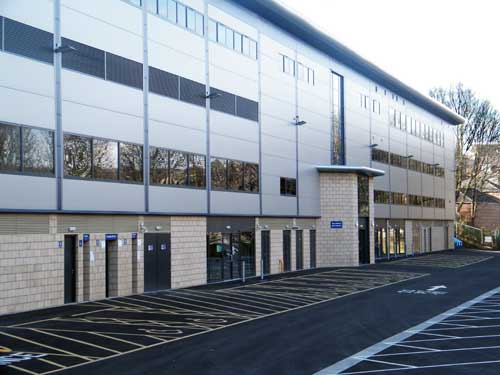 The Shay Stadium entrance