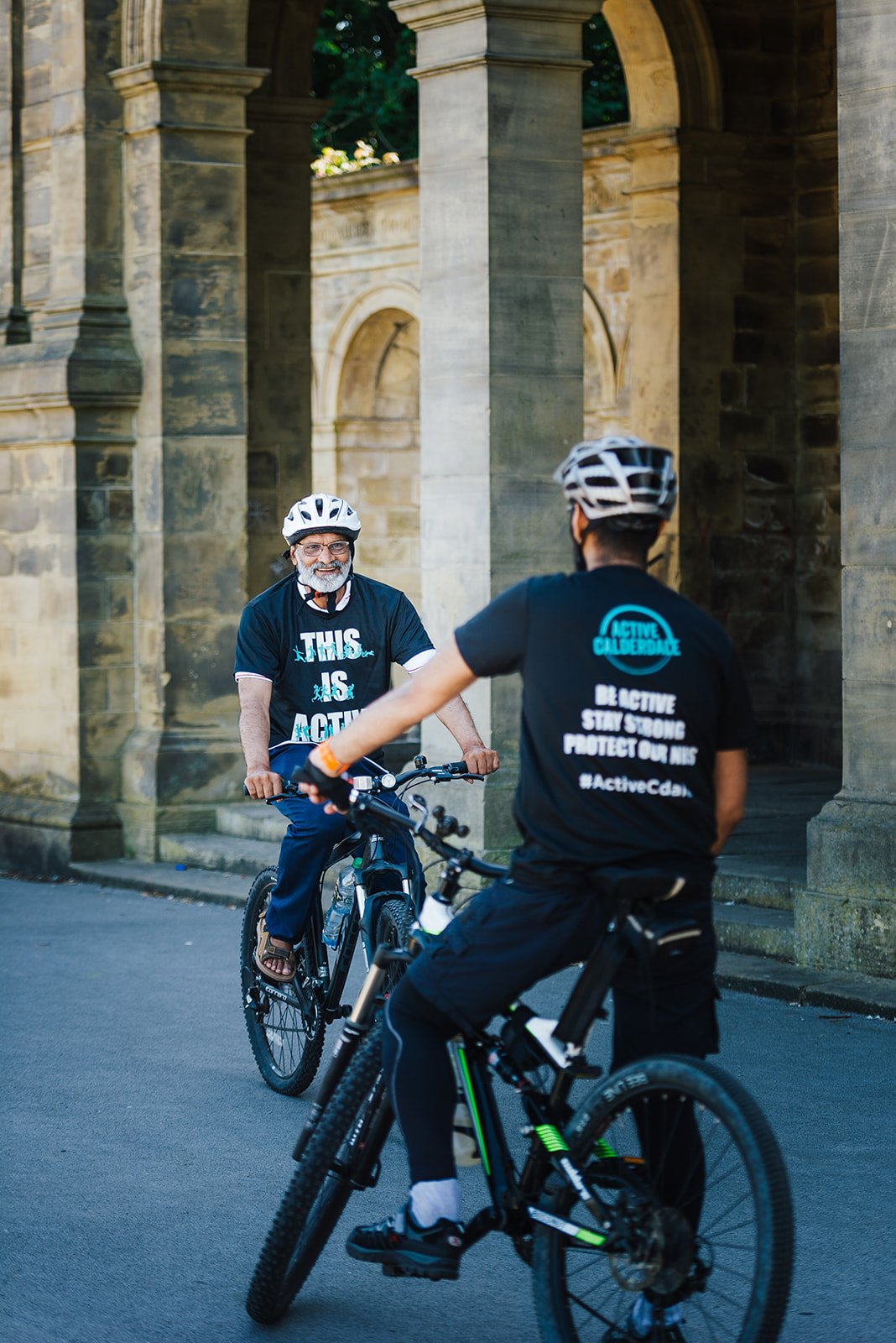 Community cycling group meet in People’s Park